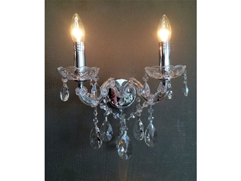 Kristall wandlampe W02-2