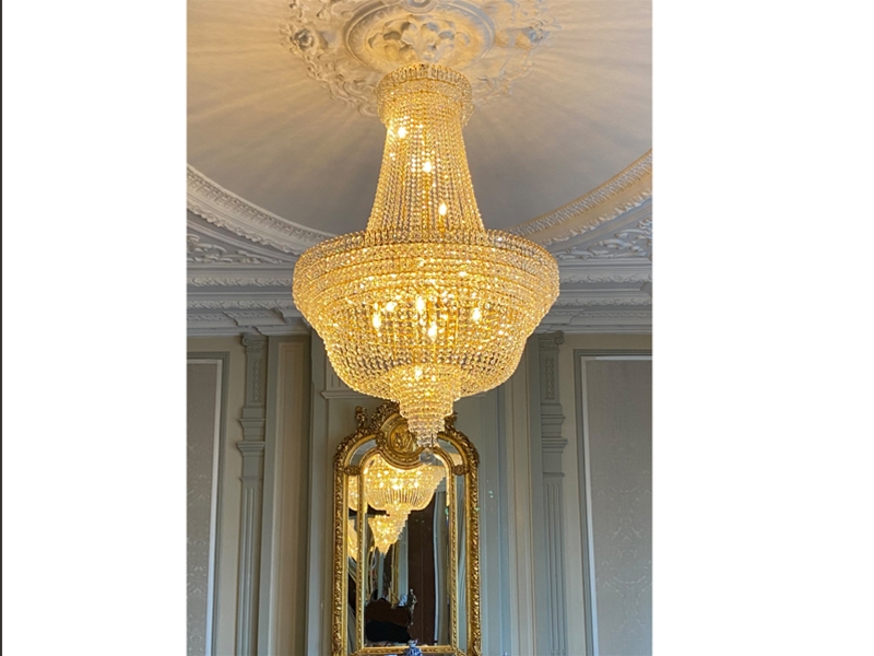 crystal hanglamp H89023-120 GD