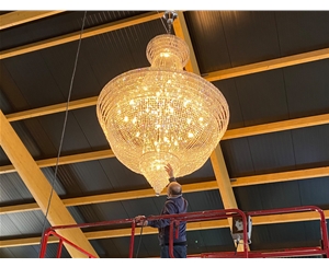Crystal pendant lamp H89023-200 GD