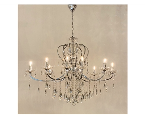 kristal hanglamp 833-10 oval CH