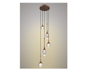 Kristal bubbel-5 rond
